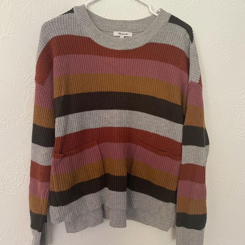 Madewell striped sweater